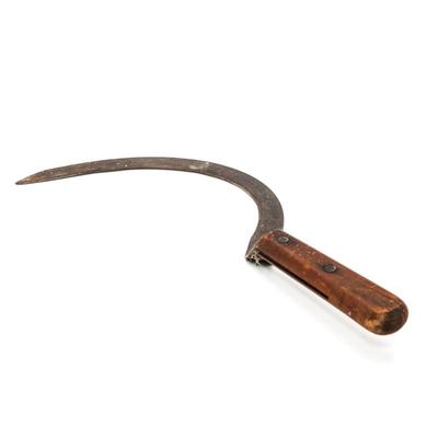 Antique 19th Century Hand Sickle - 17"