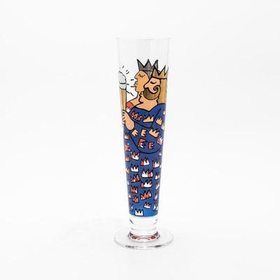 Martina Schlenke Ritzenhoff's "King and Queen" Tall Beer Glass Barware