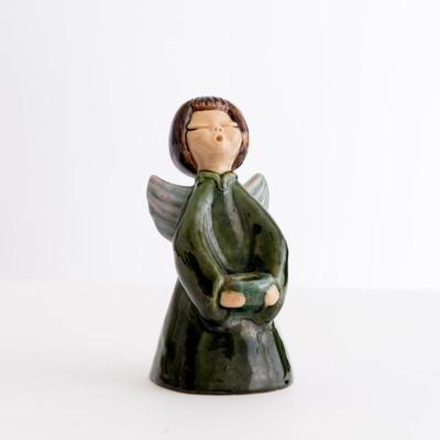 Handmade Angel Figurine by Thun Bolzano - Italy