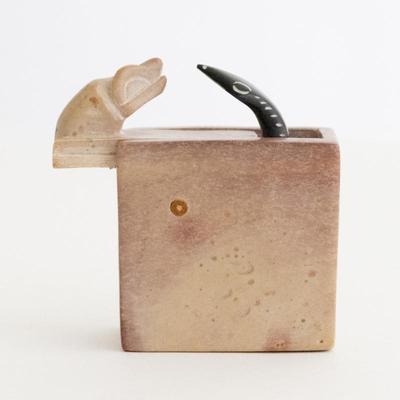 Handmade African Stone "Surprise Snake" Trick Box