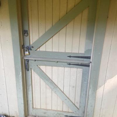 Cool Dutch door!