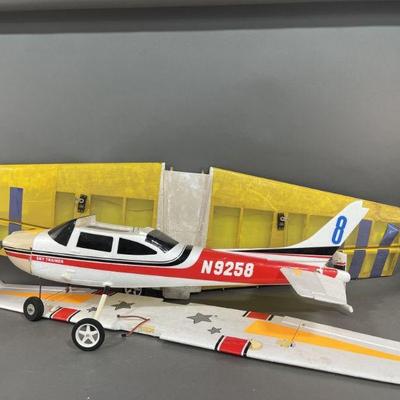 Lot 58 | Sky Trainer Styrofoam Plane & Extra Wings
