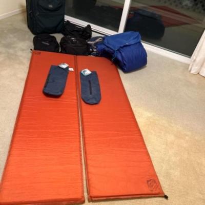 186 suitcasebackpackssleepingbagairmattress