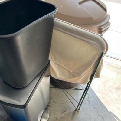 145 garbagecansvintagelaundrybasket