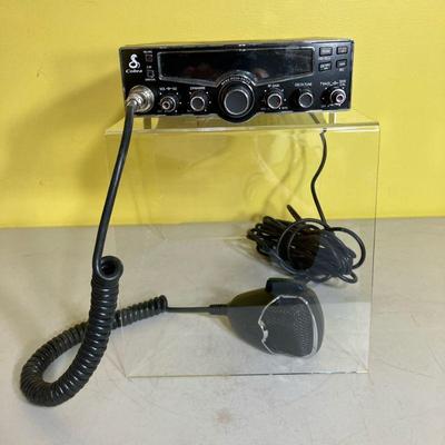 Cobra 29 LX CB Radio | Cobra Professional CB Radio with microphone and cable. - h. 2.6” x w. 9” x l. 7.26” in