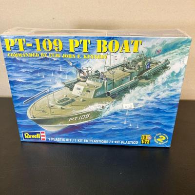 Revel PT-109 Model | JFK’s PT Boat. Revel 85-0310. New in box w/ shrink wrap. - h. 9.25” x w. 3” x l. 13” in