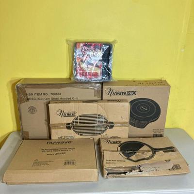 (6pc) Nuwave & Gotham Steel Cookware | All Cookware New in Box. Lot Includes: 1. Nuwave Pro Induction Cooktop #30301. 2. Nuwave Cast...