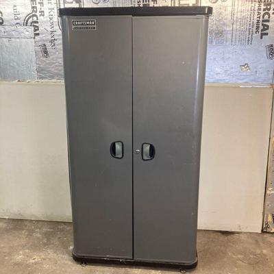 Craftsman Professional Cabinet | A Craftsman Floor Storage Cabinet Locker. Model #706591250. - h. 68” x w. 21” x l. 34” in