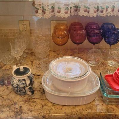 Corning & glass ware 