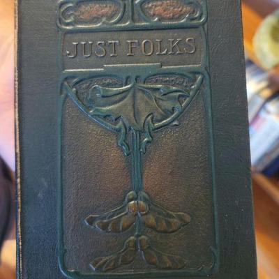 Just Folks book with a gorgeous cover 