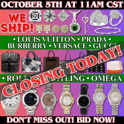 For more information and to place your bids, kindly visit us at https://garnetgazelle.hibid.com/ BID NOW!