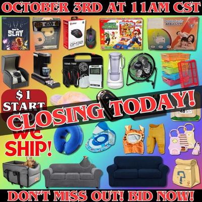 For more information and to place your bids, kindly visit us at https://garnetgazelle.hibid.com/ BID NOW!