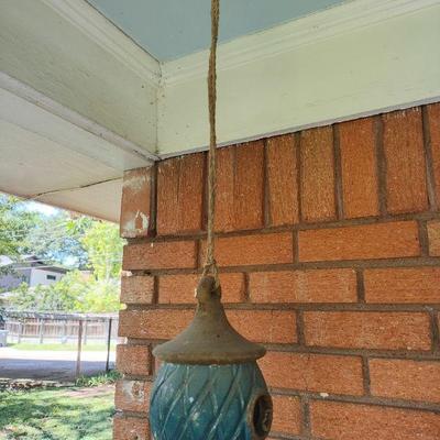 bCeramic Bird feeder
