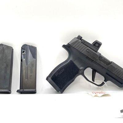#908 • NEW!!! Sig Sauer P365X 9mm Semi-Auto Pistol
