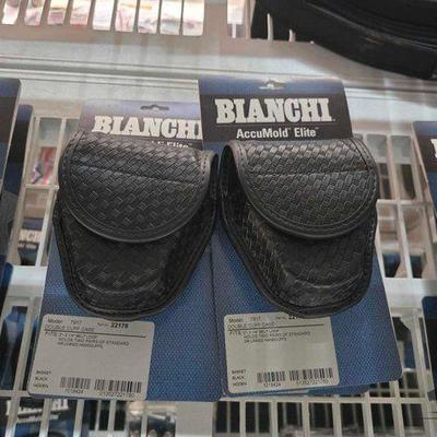 #5458 • (4) New! Bianchi AccuMold Elite Double Cuff Cases
