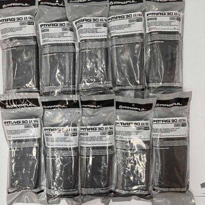 #1276 • NEW!!! (10) Pmag 30 AR/M4 Gen M3 5.56x45 NATO/.223 REM Magpul Magazines
