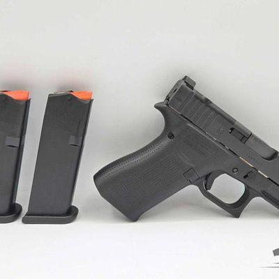 #1050 • NEW!!! Glock 43X 9mm Semi-Auto Pistol
