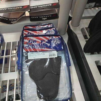 #5338 • (3) De Santis Gunhide Ammo Nemesis (Ambidextrous) Holsters
