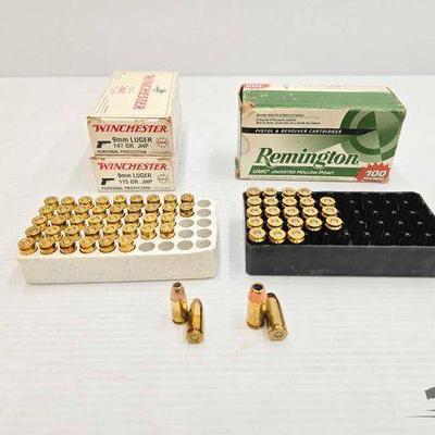 #1754 • (120) Rounds of 9mm & 40 S&W Ammo

