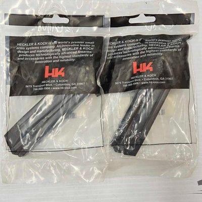#1164 • NEW!!! (2) VP9/P30 15rd 9mm Heckler & Koch Magazines
