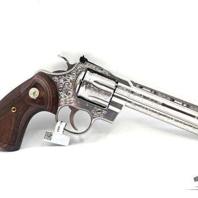 #844 • NEW!! Engraved Colt Python .357 Revolver

