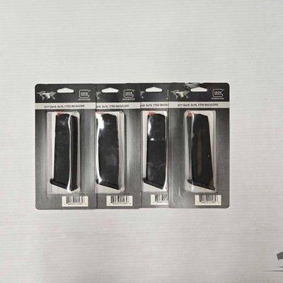 #1272 • NEW!!! (4) G17 Gen5 17rd 9mm Glock Perfection Magazines
