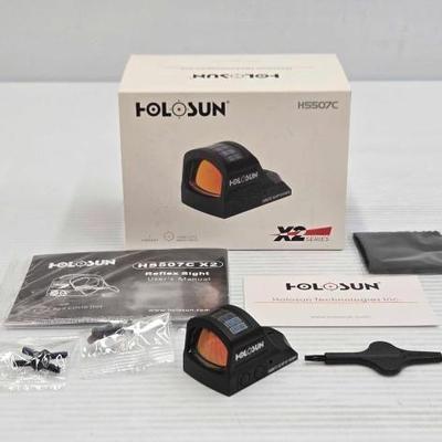 #2714 • Holosun HS507C Sight and Accessories
