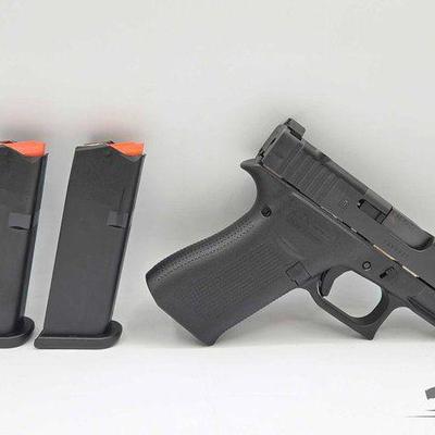 #1052 • NEW!!! Glock 43X 9mm Semi-Auto Pistol
