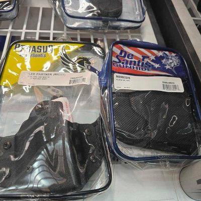 #5336 • (2) De Santis Gunhide Holsters
