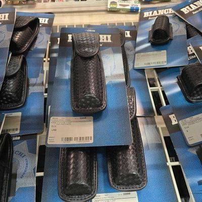 #5480 • (5) New! Bianchi AccuMold Elite OC/Mace Spray Pouches

