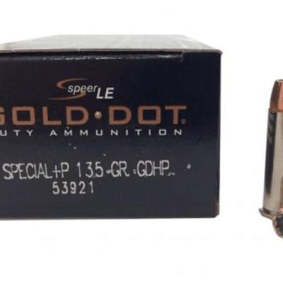 #1408 • NEW!!! 1000 RDS Of Gold Dot .38 Special
