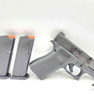 #966 • NEW!!! Glock 43X 9mm Semi-Auto Pistol
