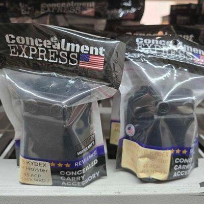 #5550 • (4) New! Concealment Express Magazine Holsters
