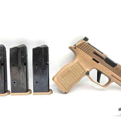 #924 • NEW!!! Sig Sauer P365X 9mm Semi-Auto Pistol
