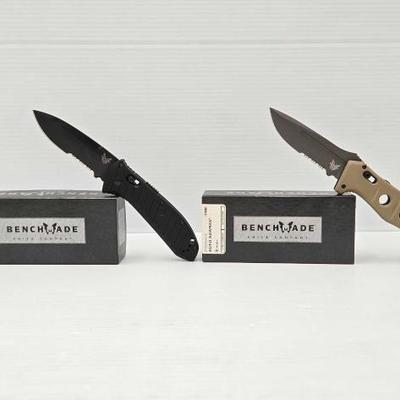 #2890 • NEW!!! (1) Benchmade Auto Adamas (1) Benchmade Auto Presidio II
