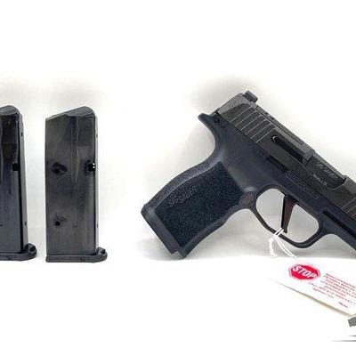 #918 • NEW!!! Sig Sauer P365X 9mm Semi-Auto Pistol
