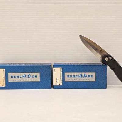#2836 • NEW!!! (2) Benchmade 495 Vector Knife
