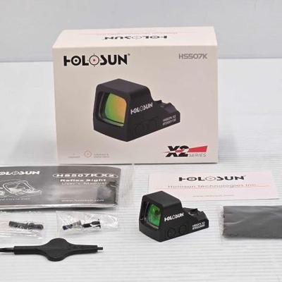 #2716 • Holosun HS507C Sight and Accessories
