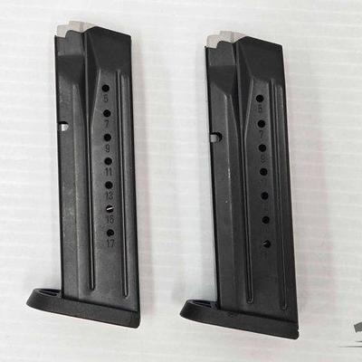#1178 • NEW!!! (2) M&P9 2.0 17rd Smith&Wesson Magazines
