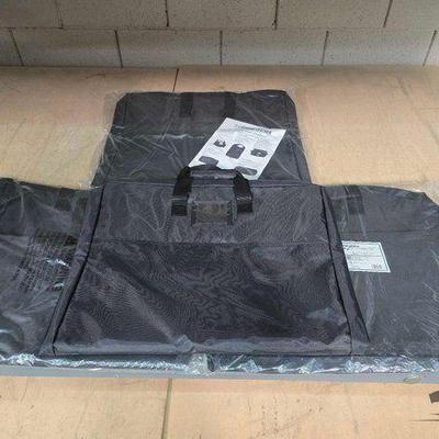 #5424 • (4) New! Strong Leather Co Deluxe Garment Bags
