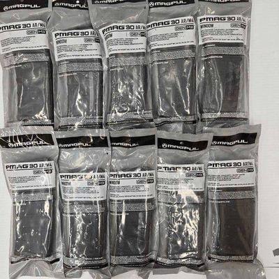 #1282 • NEW!!! (10) Pmag 30 AR/M4 Gen M3 5.56x45 NATO/.223 REM Magpul Magazines
