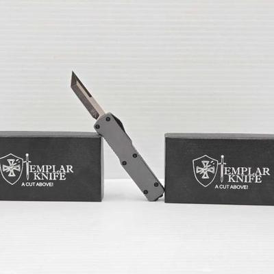 #2896 • NEW!!! (2) Templar Knife Gunmetal Tanto
