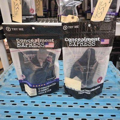 #5556 • (2) New! Concealment Express Springfield Holsters
