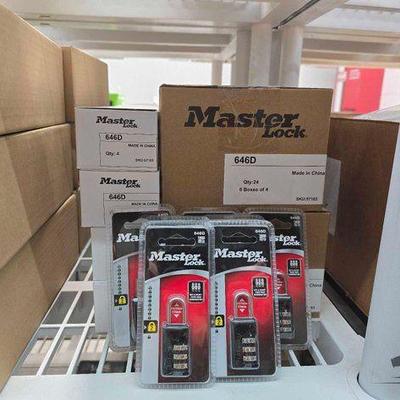 #5582 • (151) Master Lock 646D Combination Locks
