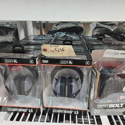 #5136 • NEW!! (11) Leighting L1 Earmuffs
