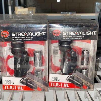 #5122 • NEW!!! (4) Streamlight Rail Mounted Tactical LED Lights
