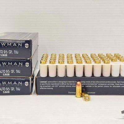#1610 • NEW!!! 200 Rounds Of Speer Lawman 380 Auto 95gr
