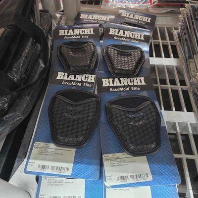 #5462 • (10) New! Bianchi AccuMold Elite Open Cuff Cases
