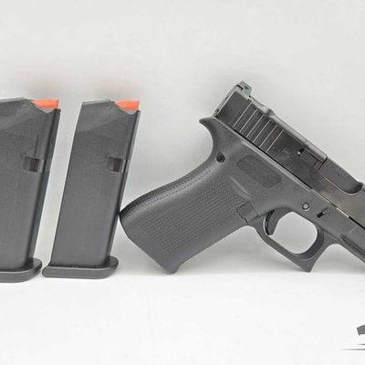 #1036 • NEW!!! Glock 43X 9mm Semi-Auto Pistol
