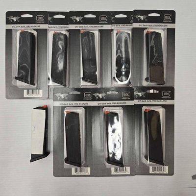 #1230 • NEW!!! (9) G17 Gen5 17rd 9mm Glock Perfection Magazines
